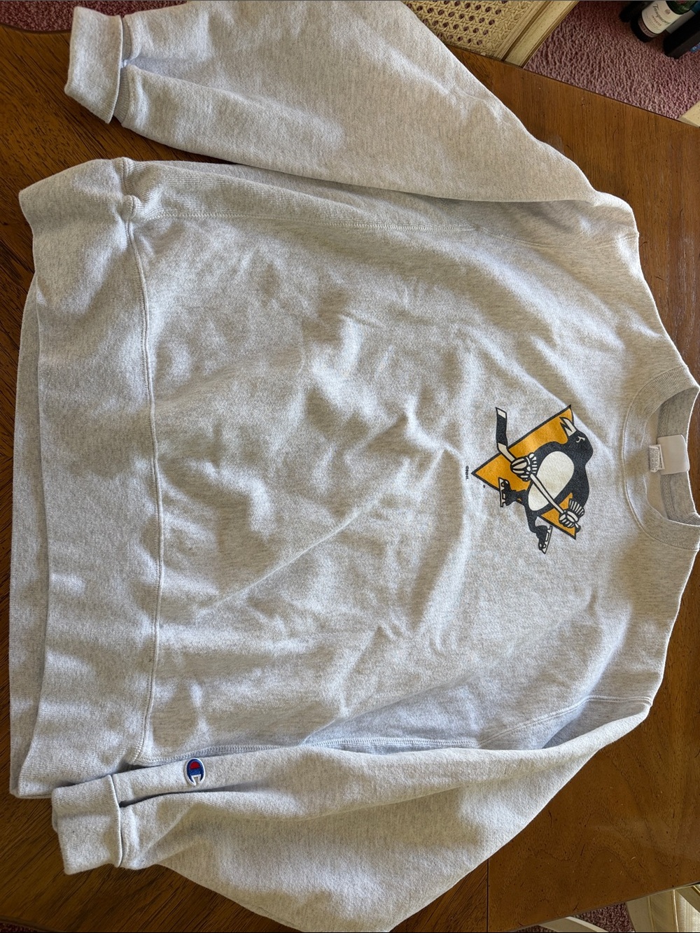 Champion Reverse Weave Pittsburgh Penguins Crewneck